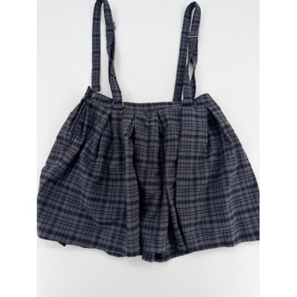 Hot Topic Plaid Mini Skirt w Suspenders Goth Grunge Y2K S - Picture 13 of 13